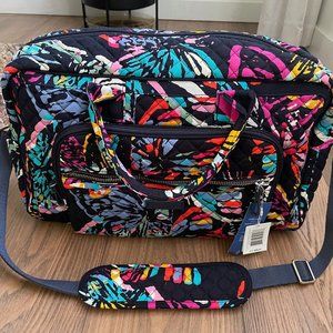 Vera Bradley Iconic Compact Weekender Travel Bag
